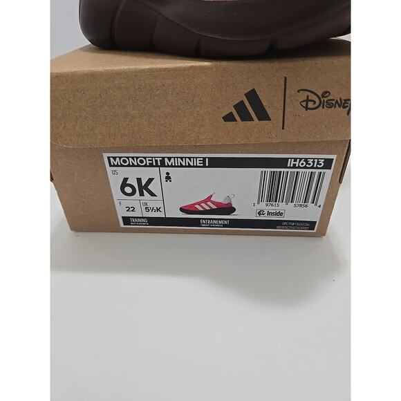 Adidas Disney Monofit Minnie I Slip-on Shoes IH6313 Kids size 6k - Picture 8 of 12